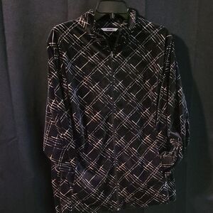 ALIA VELVETY Black and White Jacket